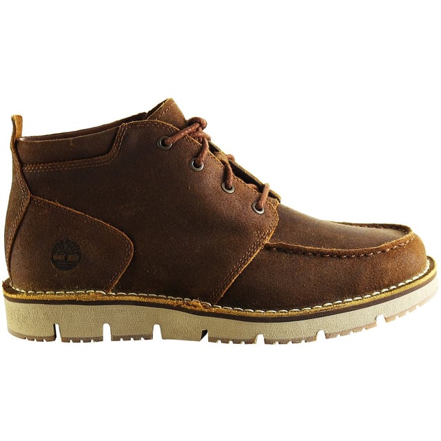 Timberland Westmore Moc Toe Wheat Leather Chukka Mens Lace Up Shoe A2NT8