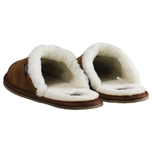 Pantano de mula hackett stepney zapatillas marrones para hombres Hackett Stepney Mula Slip-on Brown Synthetic Mens Flip-Flops HMS20660_869