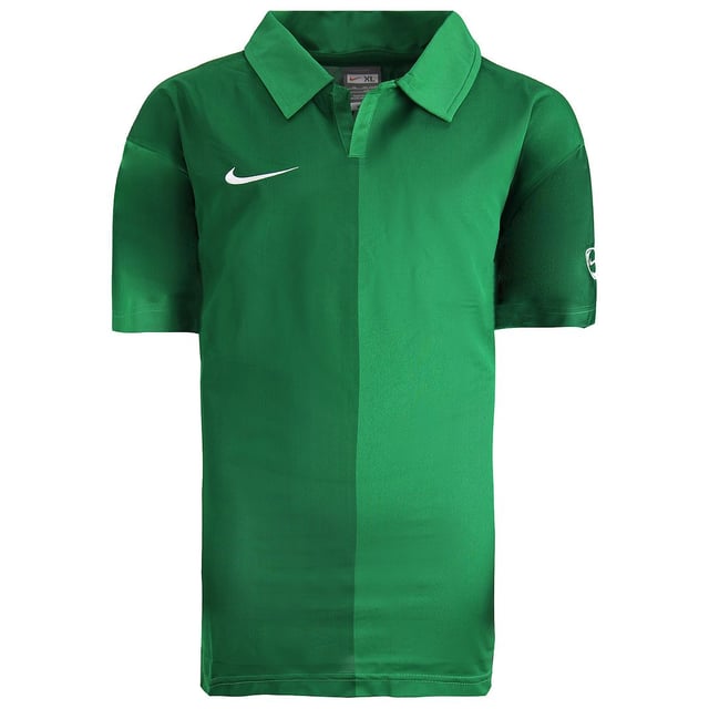 Nike Swoosh Kids Green Football Top, a vibrant and stylish choice for young football enthusiasts. This football top from Nike features a striking green color and the iconic Nike Swoosh logo, combining performance and design to empower young players on the field.

Key Features:

 Vibrant Green Design:  The Nike Swoosh Kids Green Football Top features a vibrant green color that stands out on the field, making it easy for young players to be noticed and showcase their skills.

 Comfortable Fabric:  The football top is crafted from soft and high-quality fabric, ensuring a comfortable and irritation-free feel during training sessions and matches.

 Breathable Material:  The top is made from breathable fabric, providing ventilation and keeping young players cool and dry during intense physical activities.

 Short Sleeves:  The football top comes with short sleeves, offering a full range of motion for young players to perform their best during practice and games.

 Nike Swoosh Logo:  The iconic Nike Swoosh logo is prominently displayed on the chest, representing the brand's commitment to quality and sportswear excellence.

 Versatile Performance Wear:  The Nike Swoosh Kids Green Football Top is suitable for various football activities, including training, matches, or as casual sportswear.

 Youthful Fit:  The football top is designed with a youthful fit, catering to the needs and preferences of young players.

 Durable Construction:  Made from high-quality materials, the top offers durability to withstand the demands of active play.

 Easy Care:  The Nike Swoosh Kids Green Football Top is machine washable, ensuring convenient cleaning and maintenance.