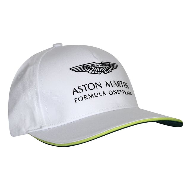 Aston Martin Formula One Oficial del equipo blanco masculino: el último accesorio para los entusiastas del automovilismo y los fanáticos del icónico equipo de Fórmula Uno de Aston Martin. Este límite muestra su apoyo al equipo y le permite canalizar el espíritu de las carreras con estilo.

La gorra blanca masculina de Aston Martin Formula One viene en un color blanco limpio y clásico, lo que refleja la elegancia y la sofisticación del equipo. El telón de fondo blanco sirve como el lienzo perfecto para mostrar el logotipo del equipo y otros elementos de marca.

Hecho a mano con atención al detalle y materiales de alta calidad, esta tapa ofrece un ajuste cómodo y duradero. La tela es transpirable, asegurando que se mantenga fresco y cómodo, ya sea que asista a una carrera de Fórmula Uno o simplemente disfrute de un día soleado al aire libre.

El límite muestra con orgullo el logotipo oficial del equipo de Fórmula Uno de Aston Martin en el frente, simbolizando la herencia del equipo y la excelencia deportiva. El logotipo icónico es una marca de autenticidad y muestra su lealtad al equipo.

Diseñado con una correa ajustable en la parte posterior, la gorra de equipo oficial de Fórmula Uno de Aston Martin permite un ajuste personalizado y seguro para todos los tamaños de cabeza. El pico estructurado proporciona sombra del sol mientras mantiene una apariencia deportiva y moderna.

Ya sea que esté en la pista de carreras, animando desde casa o simplemente pase por su día, la gorra blanca del equipo masculino de Aston Martin Formula One es el accesorio perfecto para mostrar su apoyo al equipo y expresar su pasión por el automovilismo.

Abraza la adrenalina y la emoción de las carreras de Fórmula Uno con este límite oficial del equipo, y deja que sea un símbolo de tu amor por Aston Martin y la emoción de la competencia de automovilismo más prestigiosa del mundo.