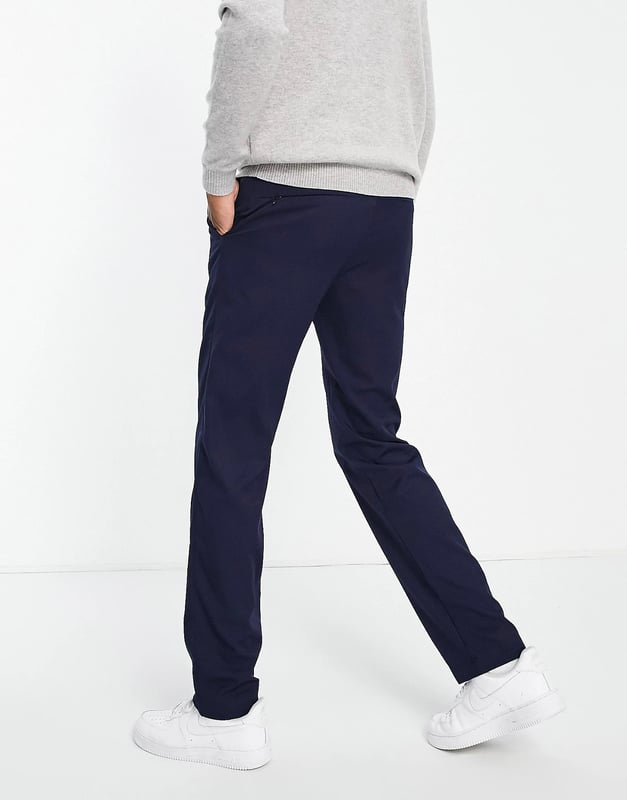 Lacoste Mens Chinos In Navy