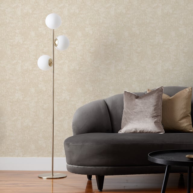 The Symphony wallpaper is the perfect choice to create a sumptuous haven in your home. An abstract design, finished with a rich metallic embossed detailing available in a range of five rich colourways. This wallpaper is a paste the wall application; simply paste the wall, hang your paper, and leave to dry. Each roll is 10m long and 53cm wide. Pattern repeat: 64cm Half Drop Repeat. Our Symphony wallpaper can be used to paper the whole room or to create an eye-catching feature wall. This wallpaper is also wipeable so that any light marks can be dabbed away. This Luxury Textured Vinyl wallpaper is hard-wearing and will give you a seamless look for years to come.