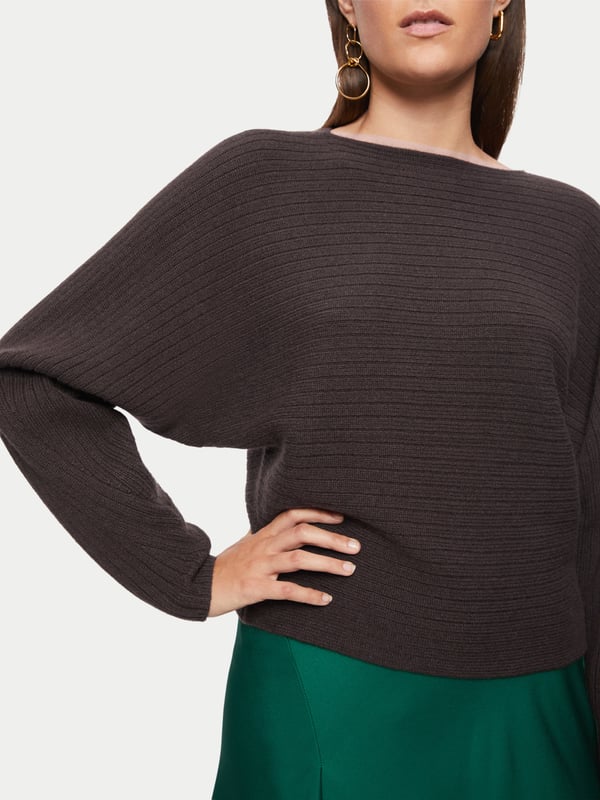 Jigsaw ribbed cashmere jumper hot sale