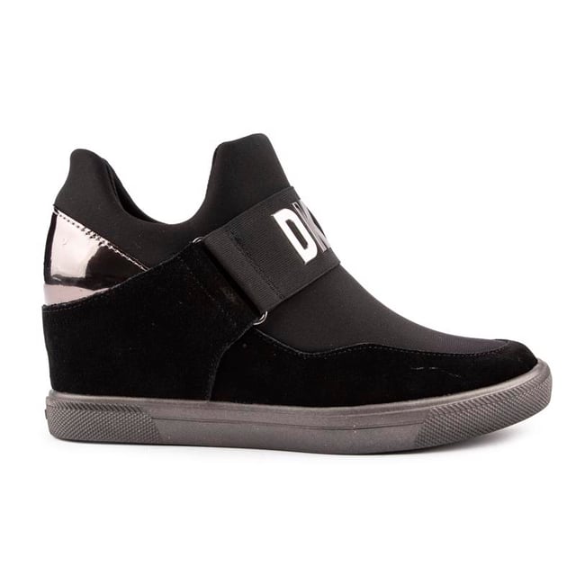 Dkny new arrivals wedge trainers