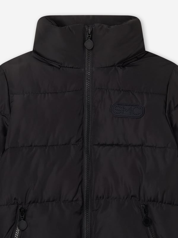 Introducing the Stella McCartney Kids Branded Puffer Jacket in Black, a quintessential piece for your child's AW2024 wardrobe. Meticulously crafted to elevate both style and warmth, this unisex jacket is perfect for both boys and girls.¬†‚ Eco-Conscious Fabric: Created with sustainability in mind, ensuring a lesser impact on our planet.¬†‚ Sleek Monochrome Design: Timelessly stylish, complementing any ensemble effortlessly.¬†‚ Optimal Warmth: Engineered for Cosiness even during the chilliest days.Revitalise your child's wardrobe with this luxuriously understated essential. Secure yours today!
