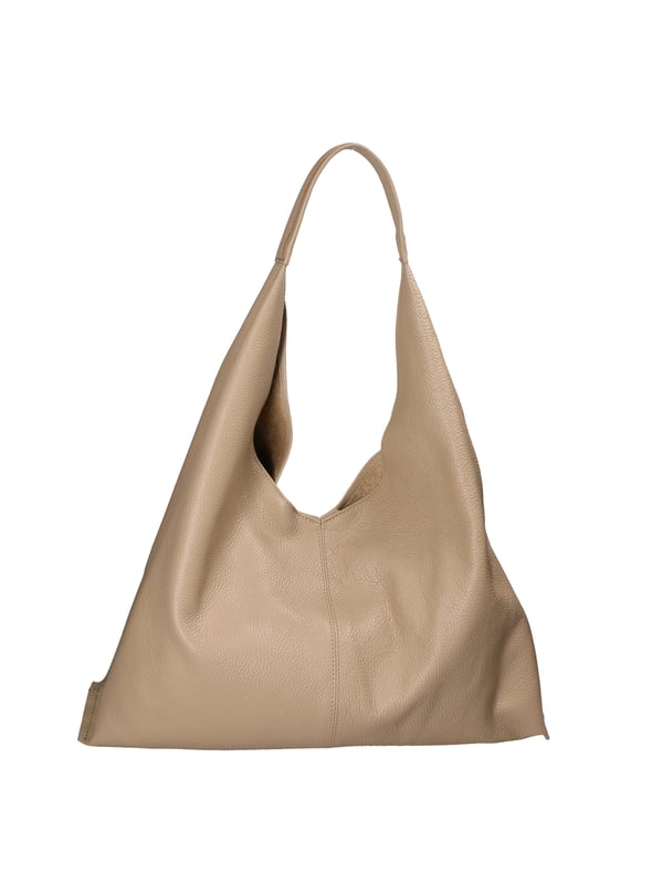 Bolso tote de hombro para mujer con bolso de mano interno con bandolera extraíble. Producto artesanal italiano en cuero genuino y paja. Hecho en Italia. Producto artesanal italiano. Hecho en Italia