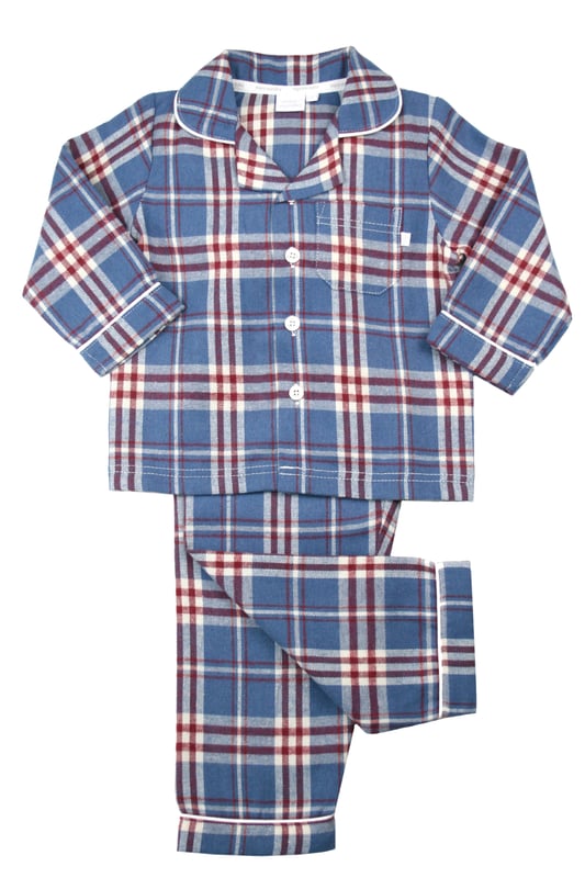 Wrap your little one in timeless comfort with our Boys' Traditional Check PJ Set, perfect for cosy nights and laid-back mornings. Made from soft, breathable cotton fabric, this classic check pyjama set features a stylish button-up top with a relaxed fit, paired with matching elastic-waist trousers for easy wear. Designed for durability and ultimate comfort, these boys' check pyjamas are ideal for lounging or bedtime.
Whether you're looking for traditional boys' sleepwear, a classic check pattern PJ set, or the perfect gift for boys, this set offers both style and cosiness. Suitable for the autumn / winter season, these boys' PJs combine heritage style with modern comfort, ensuring your child sleeps soundly and looks great.

Perfect for secret sales, this boys' traditional check PJ set delivers unbeatable value and timeless design. Grab yours before it’s gone!