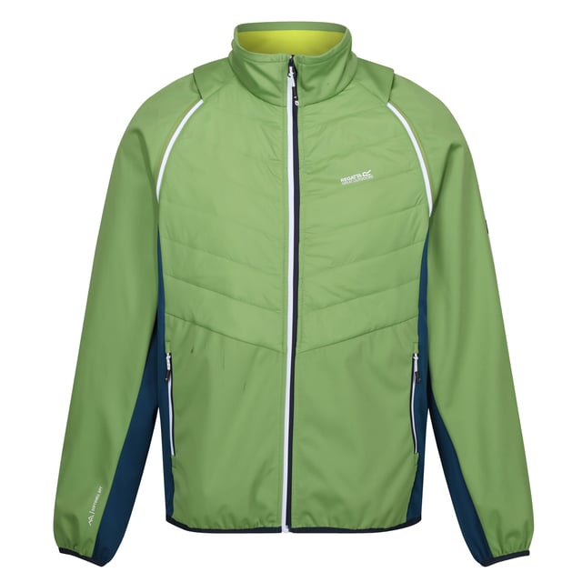 Gewebetechnik: Atmungsaktiv, Wasserabweisend, isolierend, Leicht, wasserabweisend, Wasserfest, windbeständig, winddicht, XTP. Polyamid, Polyester. Gewebe: Softshell, Stretch, Synthetische Daunen, Warmloft-Isolierung. Design: Logo, Unifarben. Durchgehender Reißverschluss. Atmungsaktivitätsbewertung: 5000. Denier: 20. Taschenart: Zwei Seitentaschen, Reißverschluss. Abnehmbar, Langärmlig, Raglanärmel, Reißverschluss-Ärmel. Bündchen: Anliegend. Standard, Stehkragen.
