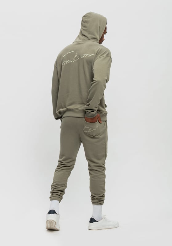 Tom Barron Relaxed Fit luxe trainingspak voor heren