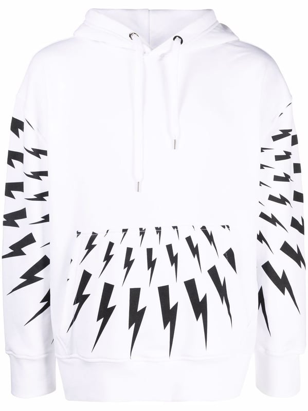 Neil barrett thunderbolt hoodie store