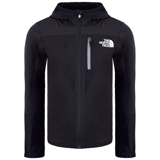 The North Face Performance Kids Black Jacket, a versatile and high-performance outerwear piece designed to keep your child comfortable and protected during a wide range of outdoor activities. This jacket combines cutting-edge features and a sleek design to ensure your young adventurer is ready for any adventure.

Key Features:

 Advanced Weather Protection:  The North Face Performance Kids Black Jacket is engineered with cutting-edge materials that provide exceptional weather protection. It's designed to shield your child from rain, snow, and wind, making it suitable for various outdoor conditions.

 Breathable Design:  Despite its formidable weather protection, the jacket remains breathable, preventing overheating during active pursuits. Your child can stay comfortable and dry, even when working up a sweat.

 Durable Construction:  Crafted from high-quality materials and expert craftsmanship, this jacket is built to withstand the rigors of outdoor play, ensuring it can handle rough adventures and last for seasons to come.

 Fully Taped Seams:  The seams of the jacket are fully taped to create a waterproof barrier, ensuring that water doesn't seep in through the stitching.

 Adjustable Hood:  The attached hood is adjustable, allowing your child to customize the fit for maximum protection and comfort. It provides additional coverage during windy or rainy conditions.

 Multiple Pockets:  The jacket features multiple zippered pockets, providing secure storage for small essentials like gloves, snacks, or a phone.

 Elastic Cuffs and Hem:  Elastic cuffs and a hem offer a secure fit, preventing cold air from entering and maximizing warmth.

 Full-Zip Front:  The full-zip front makes it easy to put on and take off the jacket, and it allows for quick temperature adjustment as needed.

 Stylish Design:  The North Face is known for its iconic design, and this jacket is no exception. Its classic black color and sleek lines make it suitable for both outdoor adventures and everyday wear.

 Reflective Details:  For added safety in low-light conditions, the jacket incorporates reflective details that enhance visibility, keeping your child safe during evening outings.

The North Face Performance Kids Black Jacket is the ultimate choice for keeping your child comfortable and protected during outdoor activities, whether it's hiking, camping, skiing, or simply braving the elements on a daily basis. With its advanced weather protection, durability, and timeless style, this jacket ensures your child is well-equipped for any adventure that comes their way. It's the perfect blend of performance and fashion for young explorers.