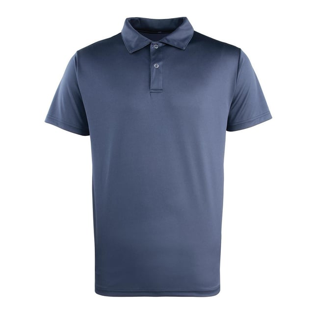 100% Polyester. Stof: Gebreid, Piqué. Ontwerp: Eenvoudig. Halslijn: Platte gebreide kraag, zelfkant. Type mouwen: omgezoomd, met korte mouwen. Stoftechnologie: Coolchecker, vochtafvoerend. Lange lengte, Drukknoopsluiting, Bedrukt neklabel achter, Getapete hals, Stikken met dubbele naald. 140gsm. Duurzaamheid: Amfori, BSCI, Oeko-Tex Standaard 100 gecertificeerd, REACH, Sedex. Roestwerend, Kleurbehoud.