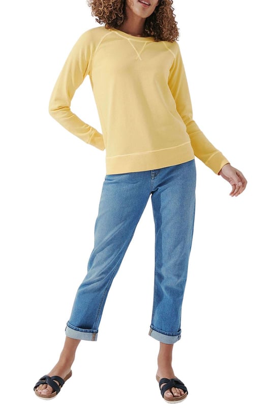 These pigment dyed sweatshirts in gorgeous soft pastel colours for summer, are cut in a relaxed and comfy fit.  Perfect for pairing with joggers for around the house, or for switching it up and throwing on over jeans for when you’re off out and about.
Fit: Relaxed, Sizing: As expected.
