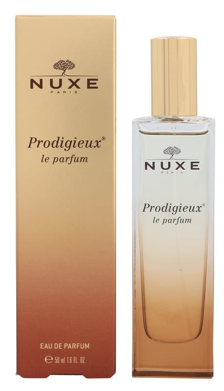 Prodigieux Le Parfum de Nuxe es una fragancia floral para mujeres. Notas de salida: flor de naranjo, bergamota, mandarina, naranja. Notas de corazón: rosa, magnolia, gardenia. Notas de fondo: vainilla, leche de coco, piedras. Prodigieux Le Parfum fue lanzado en 2012.