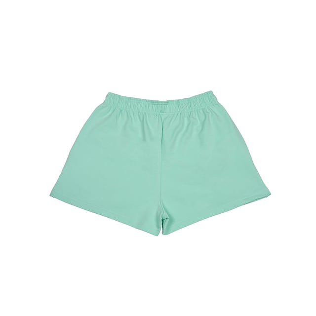 De #SuperbTotalLook waarmee je je op elk moment en in elke situatie jezelf kunt voelen. Een total look in pastelkleuren waarmee je je gelukkig kunt voelen en kunt genieten, zonder aan iets anders te denken, van de essentie van een felbegeerde zomer. Be Happy is de nieuwe Superb collectie voor elke dag, voor alle momenten. Be Happy is jezelf zijn, je vrij voelen.

 Kenmerken:

 Korte shorts met steekzakken
 Biezen in verschillende kleuren
 Schitterend geborduurd logo, voor een contrast van pastelkleuren
 Rubber in de taille
 Gemaakt en ontworpen in Barcelona door het Superb team
 Ons model Valeria is 1.69m lang en draagt maat S.

 Samenstelling:
 96% katoen
 4% elastaan
 Samenstelling: 96% katoen
 4% elastaan
 Onderhoud:
Wassen op maximum temperatuur 30º.
 Strijken op lage temperatuur.
 Je kunt een droger gebruiken.
 Geen bleekmiddel gebruiken.