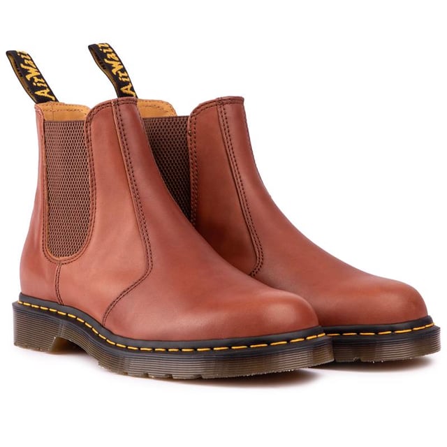 Dr martens chelsea boots red store