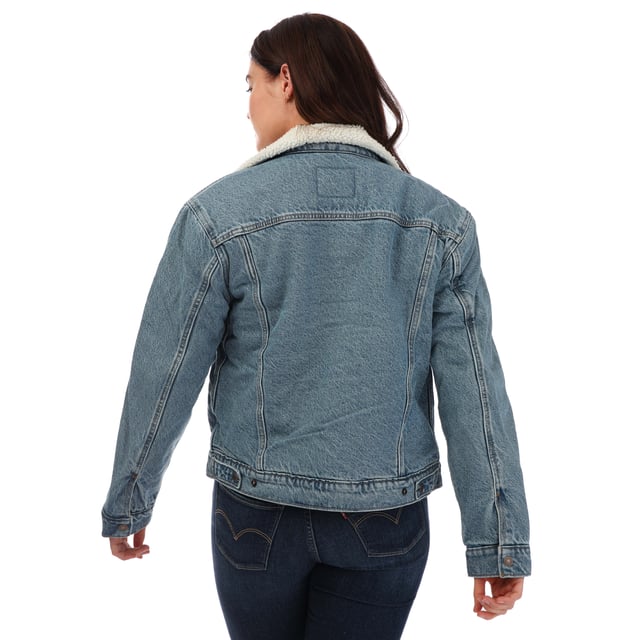 Levi's ex bf sherpa trucker jacket new arrivals