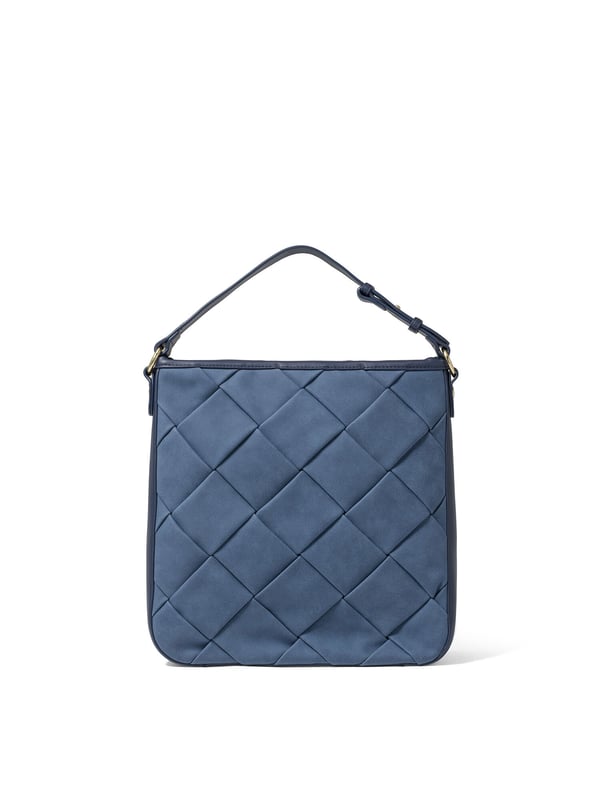 Bolso bandolera para mujer. El cierre es con cremallera. Los bolsillos internos son uno con cremallera y otro abierto. Los bolsillos externos están ausentes. La bandolera es de ecopiel. El mango es de ecopiel. Hay un compartimento interno. El material exterior es 100% Poliuretano. Internamente es 100% Poliéster. Medidas: 30x32x12 cm. Producto de moda