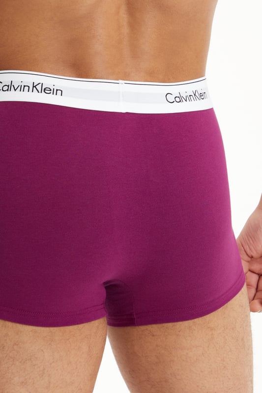 Calvin Klein Paquete de 3 Trunks para Hombre de Algodón Moderno con Stretch