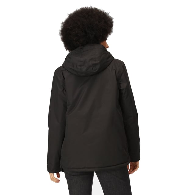 100% Polyester. Fabric: Hydrafort. Design: Plain. Fabric Technology: DWR Finish, Insulating, Quick Dry, Thermo-Guard, Waterproof, Windproof. Cuff: Adjustable, Snap Fastening. Faux Fur Back Panel, Taped Seams. Neckline: Hooded, Standing Collar. Sleeve-Type: Long-Sleeved. Hood Features: Drawcord, Faux Fur, Grown On Hood. Pockets: 2 Lower Pockets, Patch, Snap Fastening, 1 Internal Pocket. Fastening: Popper, Stormflap, Zip. Sustainability: Made from Recycled Materials. 8 UK: 32 in. 10 UK: 34 in. 12 UK: 36 in. 14 UK: 38 in. 20 UK: 45 in. 22 UK: 48 in. 24 UK: 50 in. 26 UK: 52 in. 18 UK: 43 in. 16 UK: 40 in.