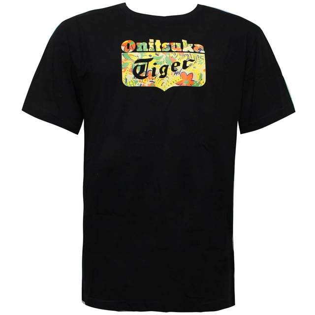 Asics Mens Onitsuka Tiger Graphic Logo T-Shirt Casual Top OK4013 1005