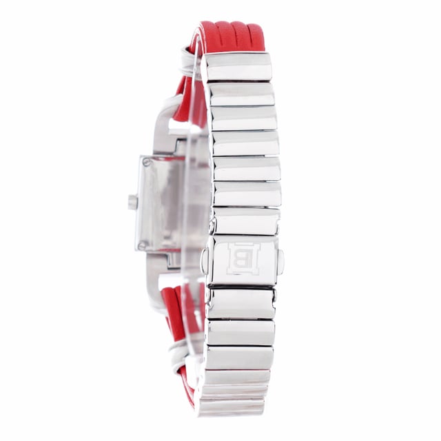 Laura Biagiotti LB0046L-03 - Unisex Uhr Quarz aus Edelstahl• Material: Edelstahl• Glas: Mineral• Armband: Leder• Farbe: Silber• Wasserbeständigkeit: 0 m (0 ATM)• Gehäusegröße: 28 mm