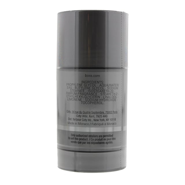 Boss bottled deodorant stick top