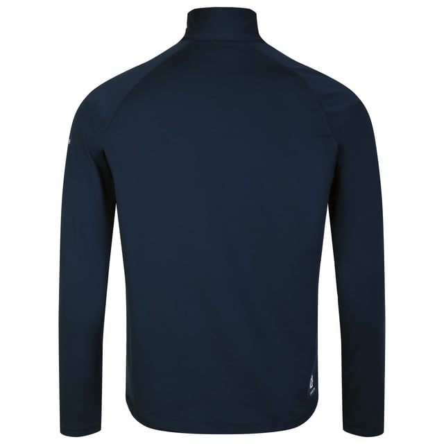 97% Polyester, 3% Elastane. Fabric: Brushed, Ilus Core Stretch, Knitted. Design: Logo, Plain. Fastening: Half Zip, Zip Guard. Sleeve-Type: Long-Sleeved. Neckline: Zip Neck. Chin Guard, Quick Dry. Fabric Technology: Four Way Stretch, Lightweight.
