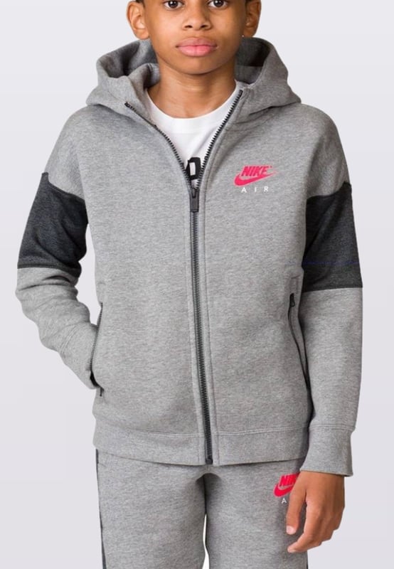 Nike Air Boys NSW Tracksuit Full set in Grey