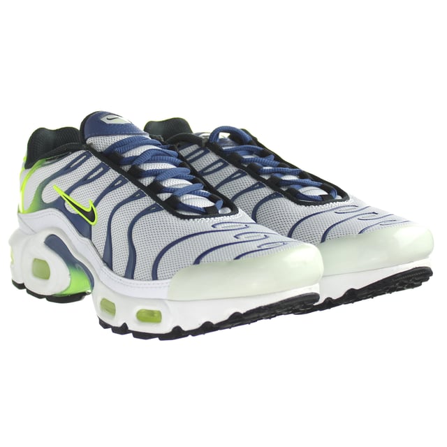 Nike Air Max Plus Lace Up Multicolor Synthetic Mens Trainers