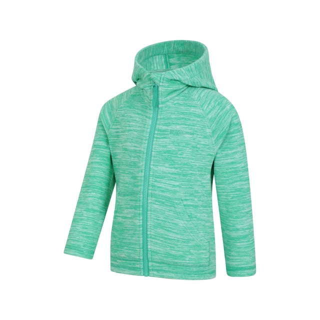 Fabric: Microfleece, Soft Touch. Design: Logo, Melange. Hood Features: Grown On Hood. Fabric Technology: Lightweight. Neckline: Hooded. Sleeve-Type: Long-Sleeved. Pockets: 2 Front Pockets. Fastening: Front Zip.