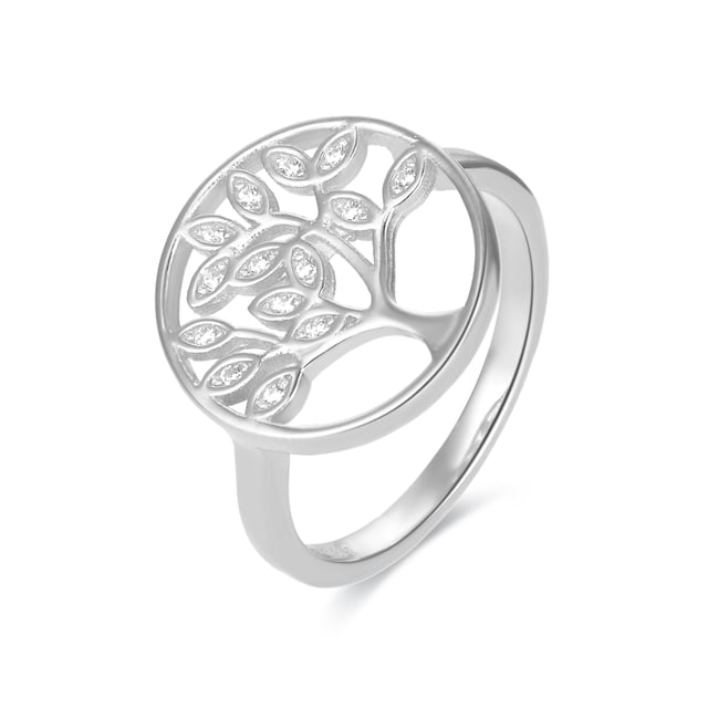 Ring Ring av Silver Silver 925 och ljus zirkonita finish i Rhodium Badrum. Moments to shine kombinerar perfekt design som står emot tidens gång med mer innovativa juveler. Eleganta och sofistikerade juveler som skiner vid speciella tillfällen.