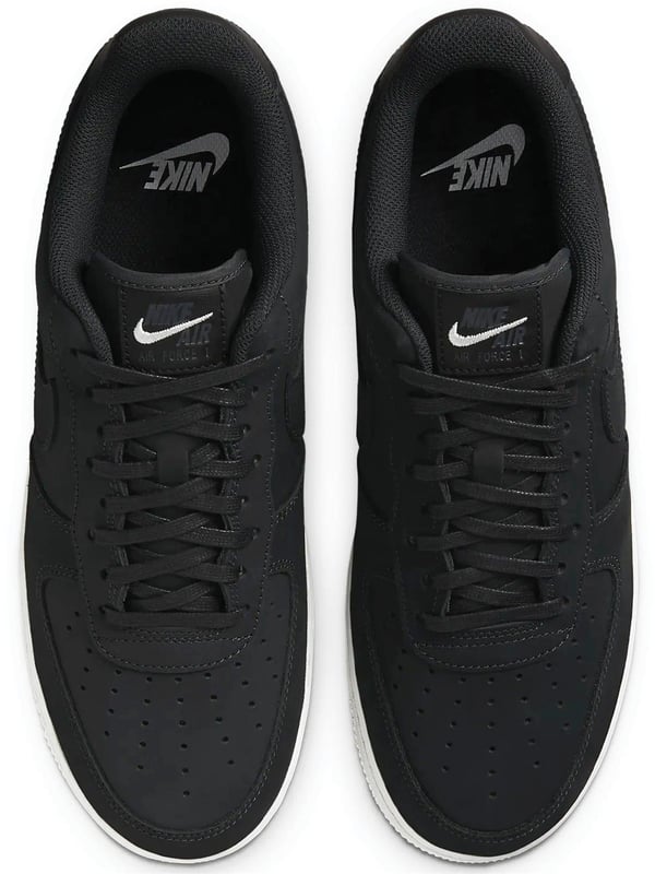Mens black nike trainers top