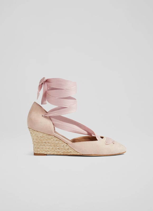 LK Bennett Lana Casual Sandals Pale Rose
