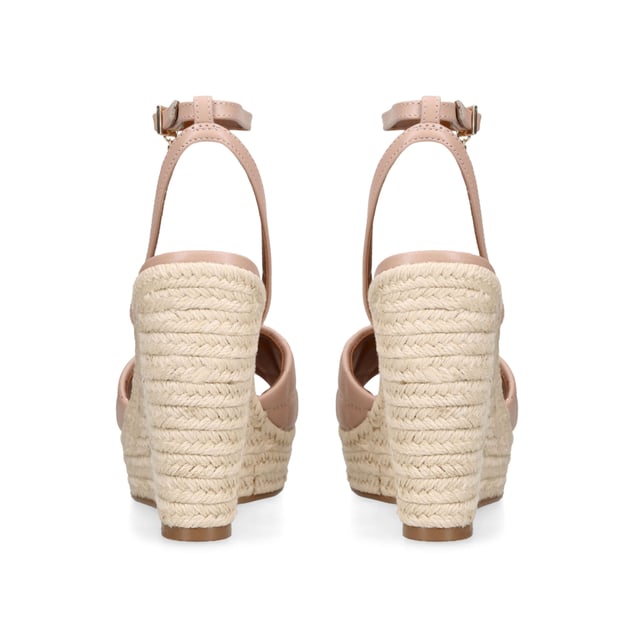 Kurt geiger nude wedges 2025