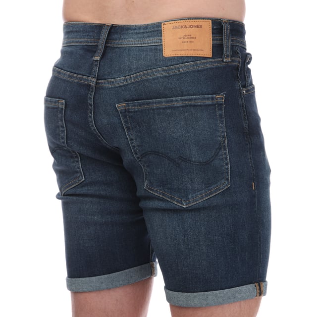Men s Jack Jones Rick Original 057 Denim Shorts in Blue