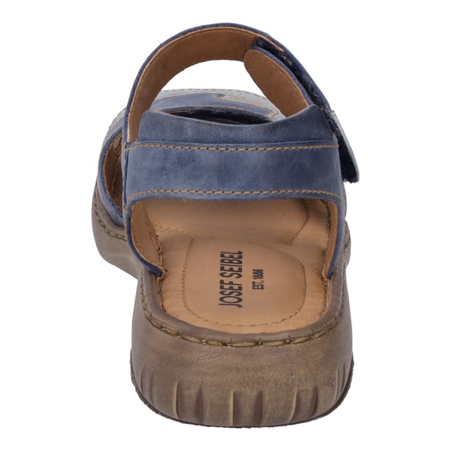 La piel de becerro garantiza una gran durabilidad. La práctica cremallera facilita el acceso en las sandalias. La precisa costura a mano también convence por su calidad. Con la anchura de zapato G este modelo es extremadamente cómodas. Debra le da la libertad de seguir su propio camino.