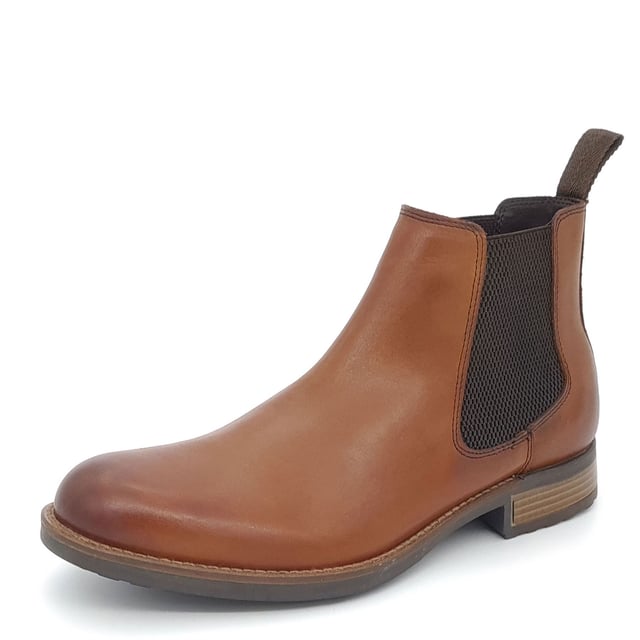 Brand new from HX London the Hampton is part of a new range of cleated sole footwear. This chelsea boot features a genuine high quality and soft tan brown, greasy brown or black leather upper and textile lining.  Grab your self a pair now as we only have a limited stock of these fantastic boots. Please see our store for the Lace up shoe, lace up boot and Chelsea boot from the same range.
