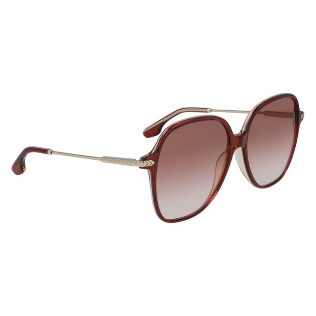 VICTORIA BECKHAM VB613S-607 Damen-Sonnenbrillen• material: Acetat• farbe: Bordeaux• maße: 59/16/145 mm (Glasbreite / Stegbreite / Bügellänge)  UV filter 2
