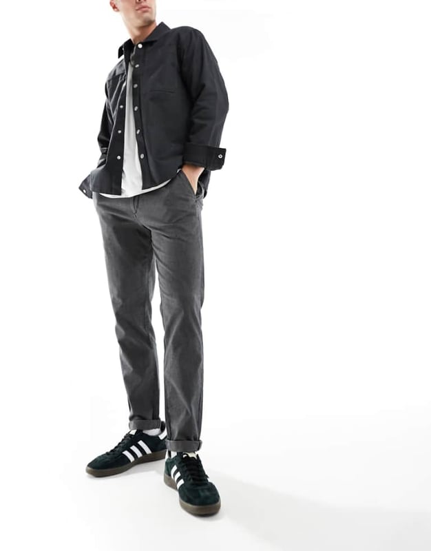 Trousers & Chinos by Jack & Jones These are going to be *well loved* Regular rise Belt loops Functional pockets Regular, tapered fitSold By: Asos