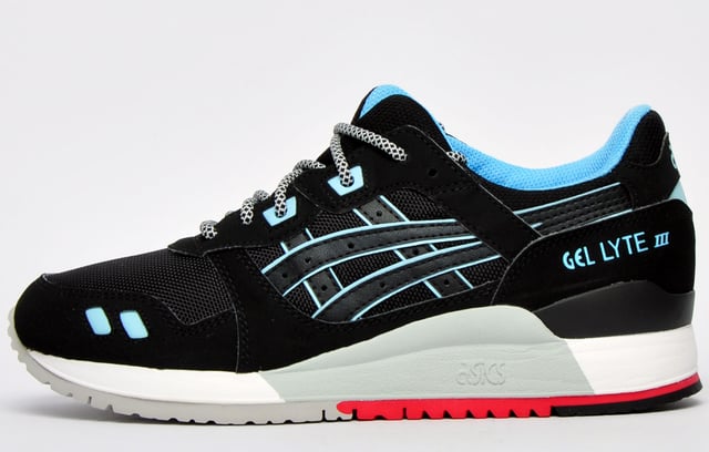 Black asics gel lyte 3 outlet