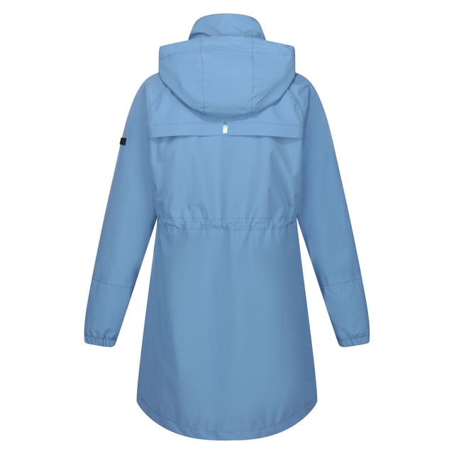 Outer Materials: 100% Polyester. Lining: Taffeta. Design: Logo. Fabric Technology: Breathable, DWR Finish, Isotex 5000, Waterproof. Cuff: Elasticated. Neckline: Hooded. Sleeve-Type: Long-Sleeved. Taped Seams. Hood Features: Concealed. Pockets: 2 Lower Pockets, Zip. Fastening: Full Zip, Stormflap. 5000g/m²/24hrs. Hem: Shaped. Waistline: Adjustable, Shockcord. Sustainability: Made from Recycled Materials. 8 UK: 32 in. 10 UK: 34 in. 12 UK: 36 in. 14 UK: 38 in. 20 UK: 45 in. 22 UK: 48 in. 24 UK: 50 in. 26 UK: 52 in. 18 UK: 43 in. 16 UK: 40 in.