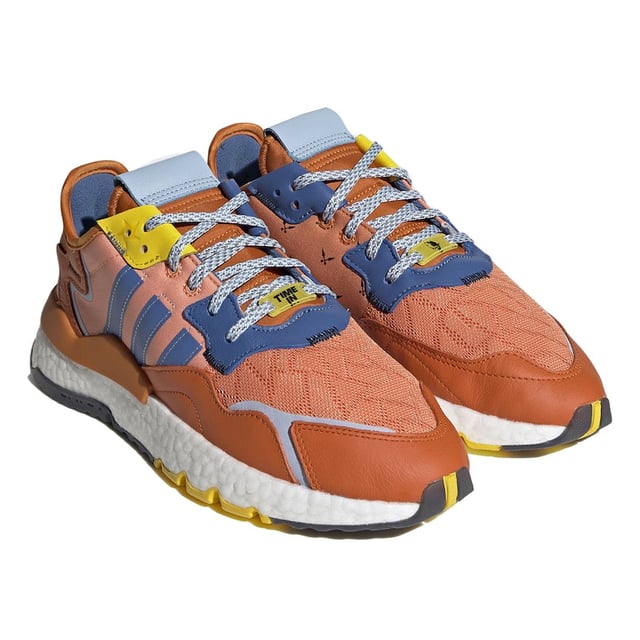 Adidas Ninja Nite Jogger Mens Orange Trainers