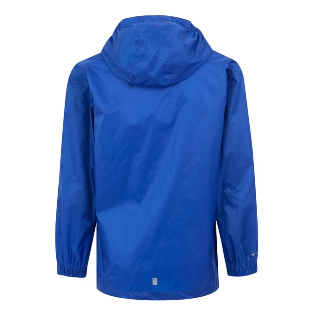 100% Polyamide. Design: Plain. Breathable, Lightweight, Logo, Moisture Wicking, Packaway, Side Seams, Storm Flap, Taped Seam, Water Repellent. Neckline: High-Neck. Sleeve-Type: Long-Sleeved. Hood Features: Elasticated, Grown On Hood. Length: R. Fit: R. Fastening: Full Zip. 5000g/m²/24hrs. 13 Years: 32.5 in. 11-12 Years: 31 in. 2 Years, 2-3 Years: 21.5 in. 5-6 Years: 24 in. 3-4 Years: 22.5 in. 7-8 Years: 26 in. 15-16 Years: 36.5 in. 14 Years, 14-15 Years: 34 in. 9-10 Years: 29 in.