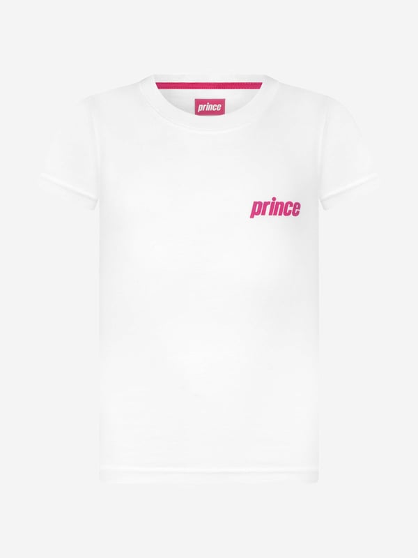 Introducing the Prince Girls Mark Short Sleeve T-Shirt - a high-end fashion statement from the prestigious Prince line. Its key features are as follows:  Exquisite Design: The   colour palette exudes sophistication and elegance, making it perfect for any occassion.Optimal Comfort: Crafted from high-grade fabric, this t-shirt ensures superior comfort for your girl's everyday wear. Versatility: Its short sleeve design makes it suitable for both casual and formal outings. Add this unique Prince Girls Mark Short Sleeve T-Shirt to your little girl's wardrobe today for an elevated fashion experience. Awaken a sense of style in your little one now!