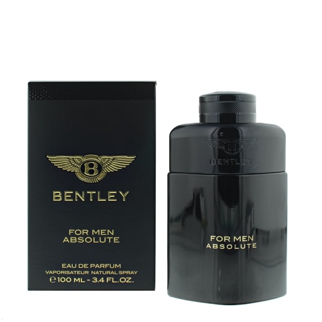 Bentley For Men Absolute is an oriental woody fragrance. Top notes ginger and pink pepper. Middle notes olibanum papyrus and sandalwood. Base notes atlas cedar amber agarwood ou and moss. Bentley For Men Absolute was launched in 2014.
