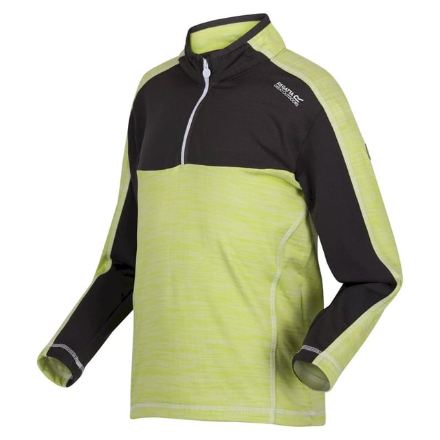 Material: 96% Polyester, 4% Elastane. Fabric: Fleece, Soft Touch. 180gsm. Design: Colour Block, Logo. Cut And Sew Panels, Flat Locked Seams, Inner Zip Guard, Reflective Trim. Fabric Technology: Durable, Hardwearing, Moisture Wicking. Sleeve-Type: Long-Sleeved. Neckline: Standing Collar, Stretch Binding. Fastening: Half Zip, Pull Over. Sustainability: Eco Friendly, Made from Recycled Materials.