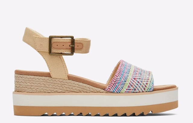 Toms Diana Platform Sandals Womens
