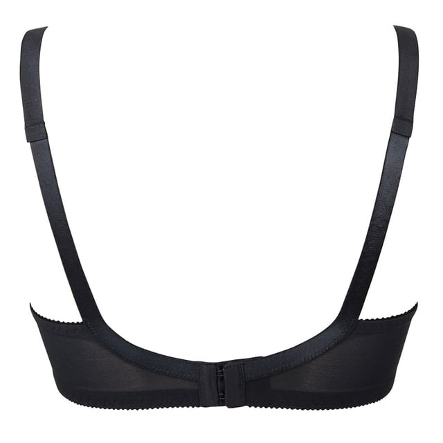 A minimiser bra trusted to provide great support in a full coverage wired shape.