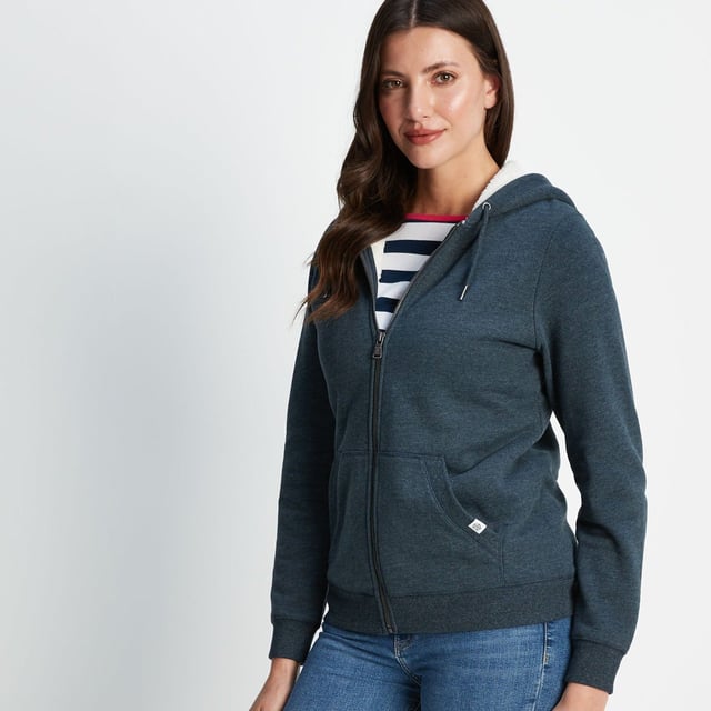Sherpa fleece lined hoodie womens outlet